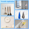 Adhesive Wall Hooks for Hanging Pictures and Decor