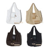 Large Canvas Tote Bag with Keychain Attachment