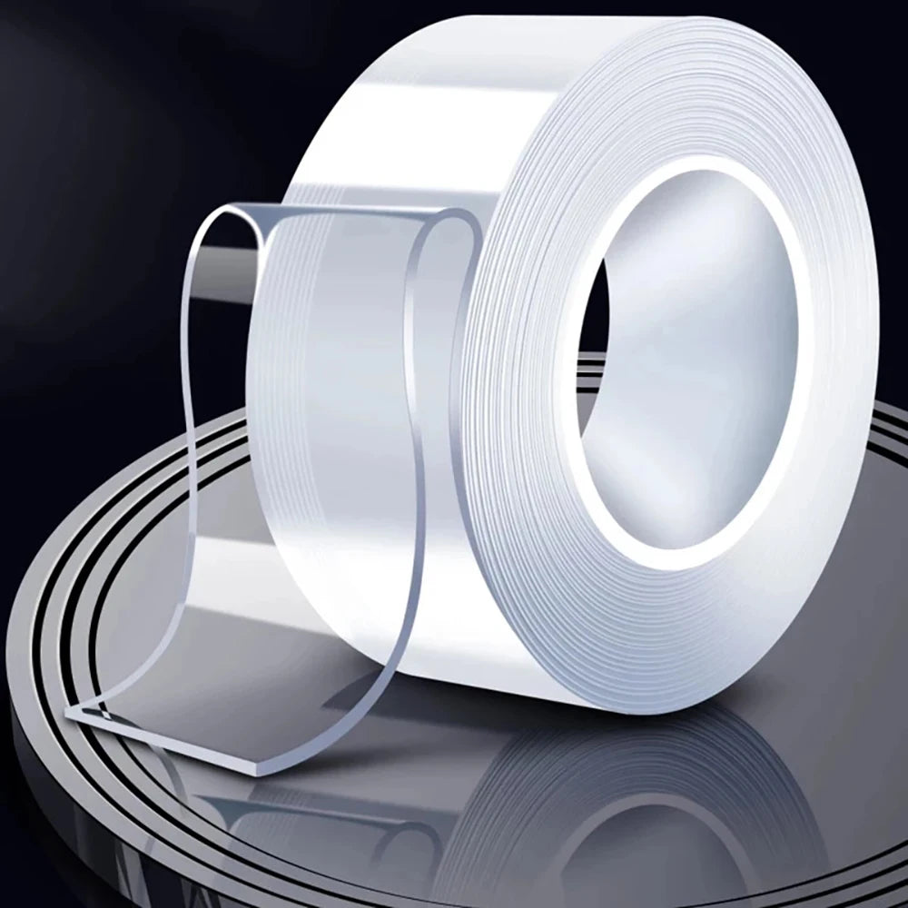 Reusable Nano Double-Sided Tape – Strong, Clear & Waterproof