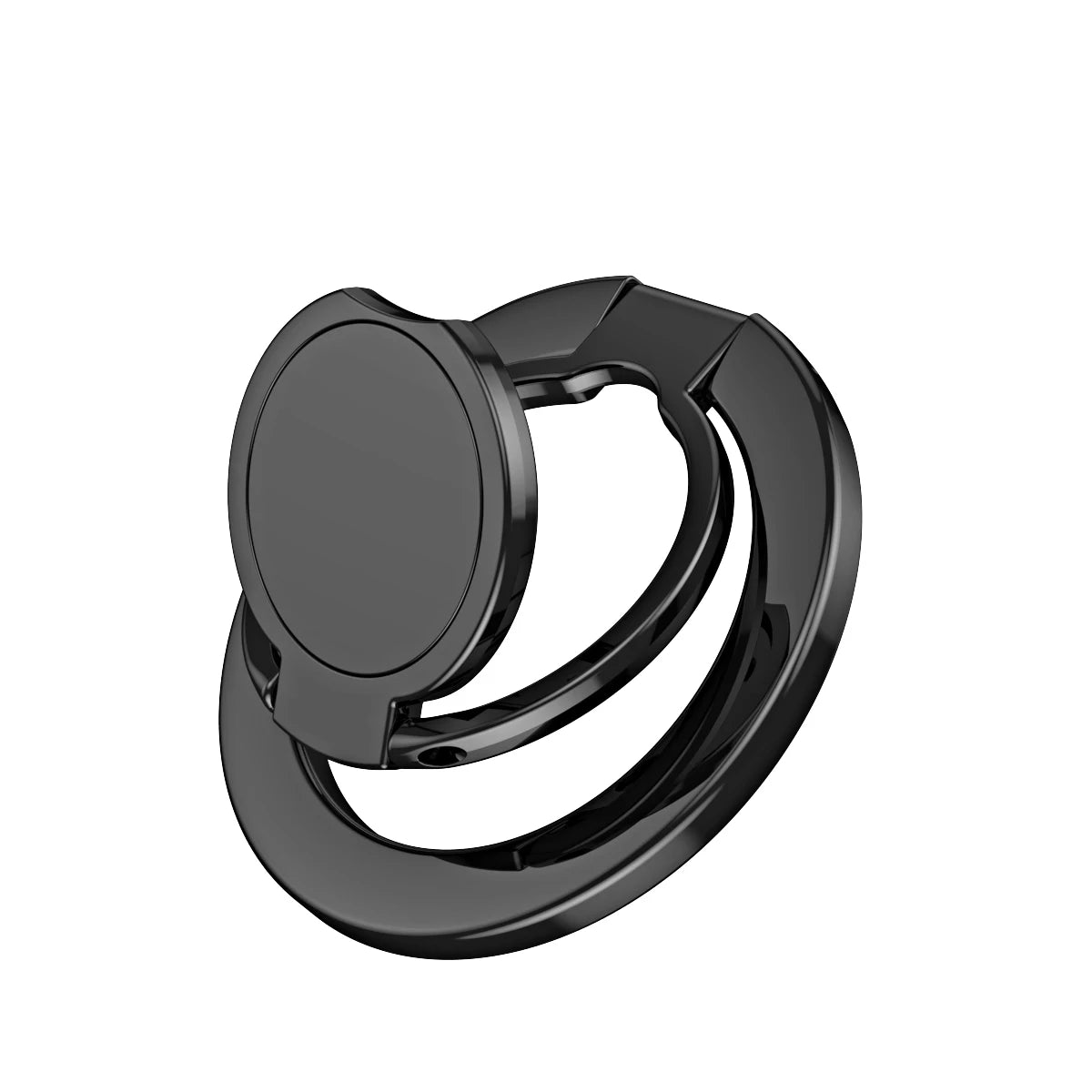 Magnetic Phone Finger Ring Holder with Foldable Stand