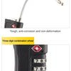 TSA-Approved 3-Digit Combination Lock for Luggage