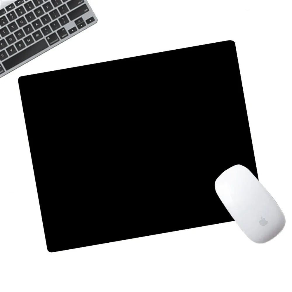 Classic Black Non-Slip Rubber Mouse Pad