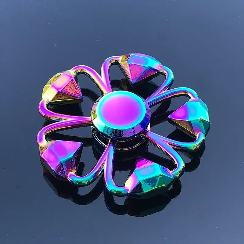 Colorful Zinc Alloy Fidget Spinner