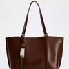 Minimalist Leather Tote Bag