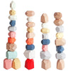 Wooden Stacking Rocks Toy for Kids