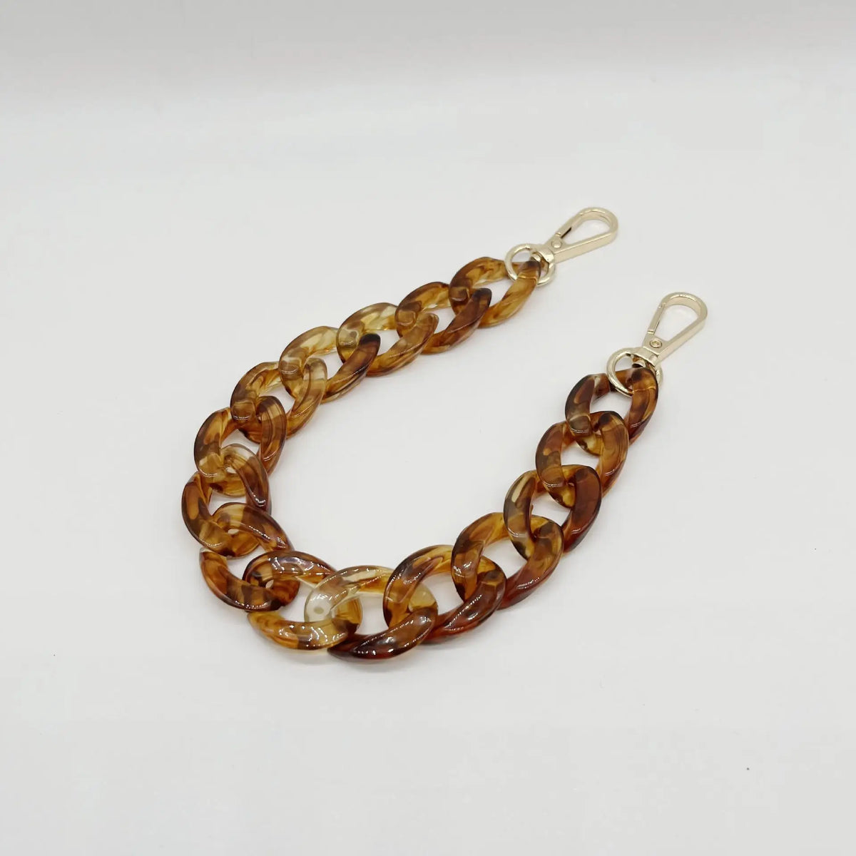 Vibrant Acrylic Bag Chain – Multicolor Shoulder & Phone Strap