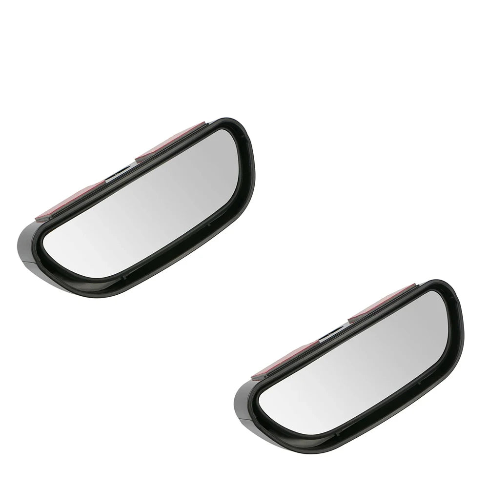 Adjustable Wide-Angle Convex Side Mirrors for Blind Spot Safety