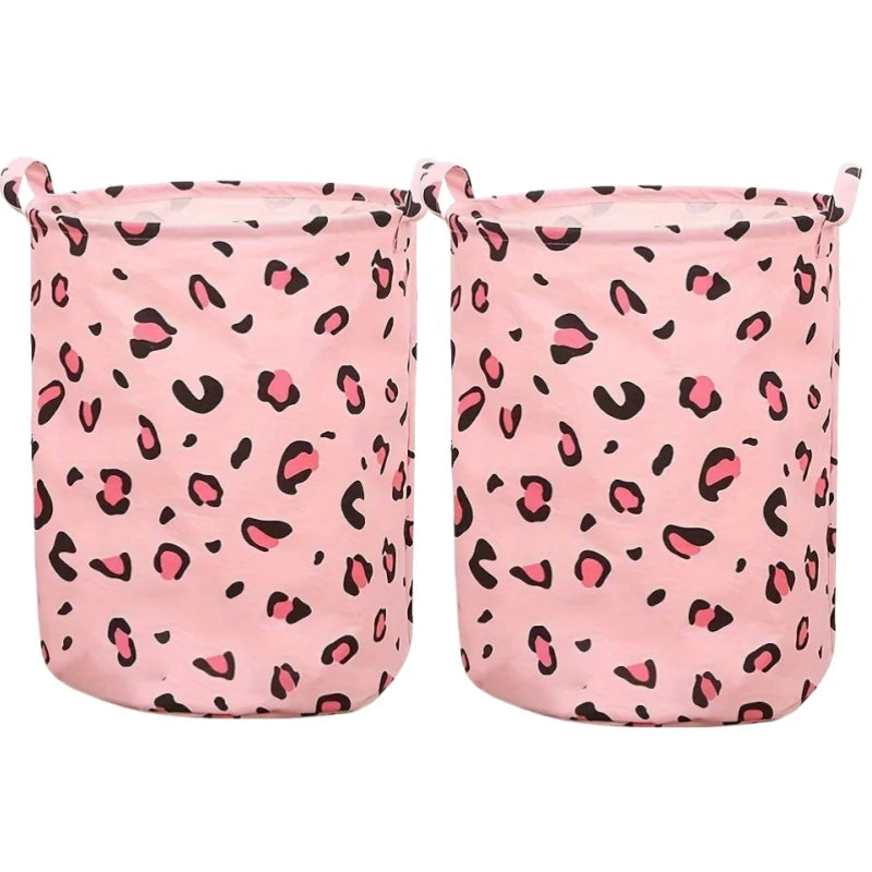 Foldable Fabric Laundry Basket with Handles