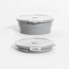 Collapsible Silicone Food Storage Containers with Lids