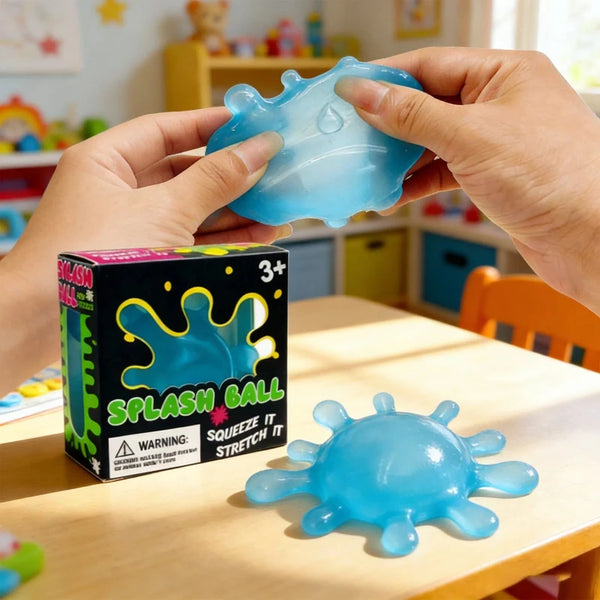 لعبة تخفيف التوتر بالضغط والرش (Splash Squeeze Fidget Toy)