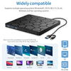 Tragbares USB 3.0 externes DVD/CD-Laufwerk