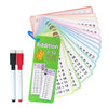 Self-Check Multiplication Flash Cards with Pens