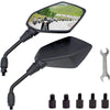 Universal Motorcycle Rearview Mirrors with Wide-Angle Lens