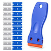 Plastic Razor Blade Scraper for Sticker & Label Removal