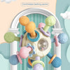 Baby Sensory Rattle Ball with Silicone Teether