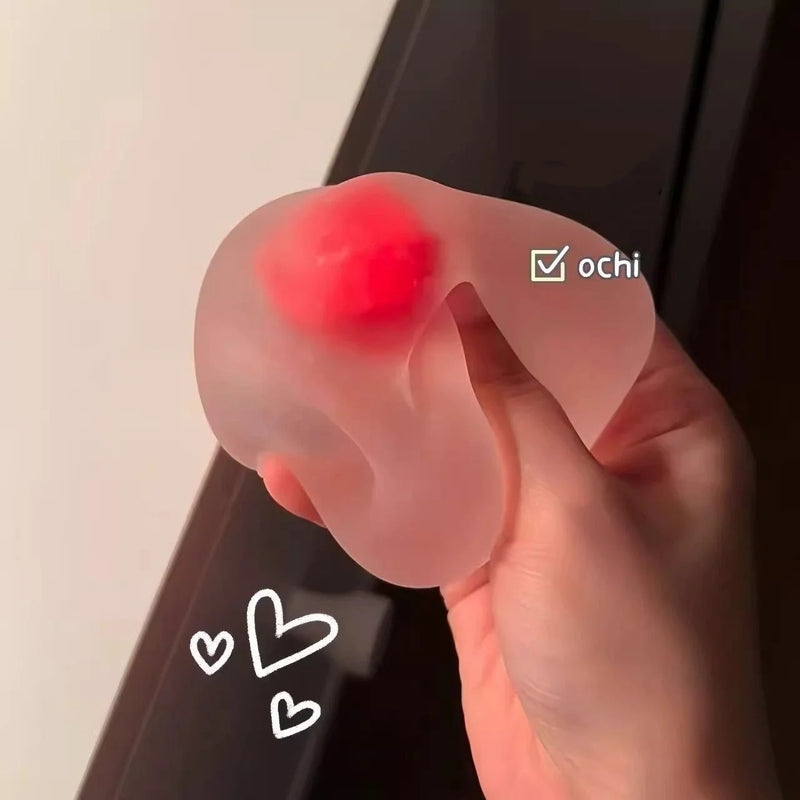 Strawberry Mochi Squishy Stress Relief Toy
