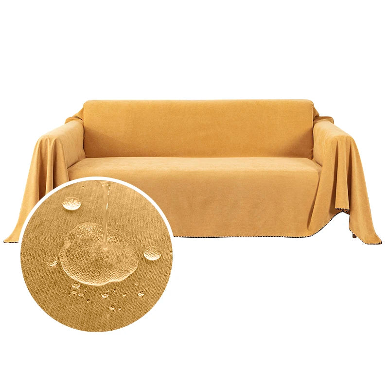 Waterproof Sofa Cover with Anti-Scratch Protection