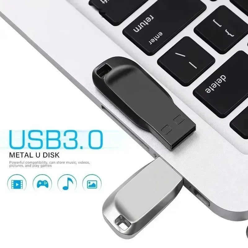 8GB USB 3.0 Metal Flash Drive