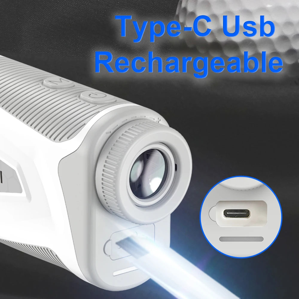 Precision Golf Laser Rangefinder with Slope Compensation