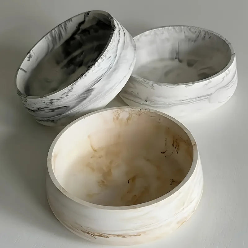 Flexible Silicone Round Bowl Mold for Resin, Plaster & Candle Making