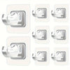 Self-Adhesive Adjustable Curtain Rod Brackets
