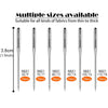 Universal Sewing Machine Needles - Multi-Pack Assorted Sizes for Home Machines