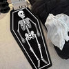 Gothic Skull Print Non-Slip Floor Mat