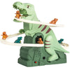 Dinosaur Stair Climbing Race Track Toy with Lights and Music