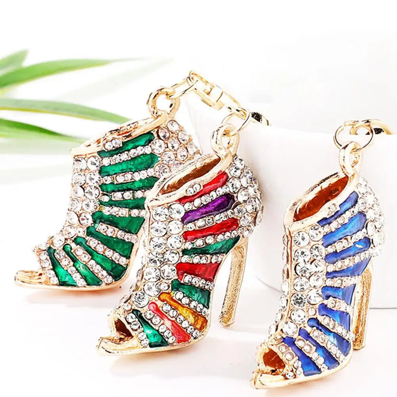 Porte-clés Talon Haut Strass