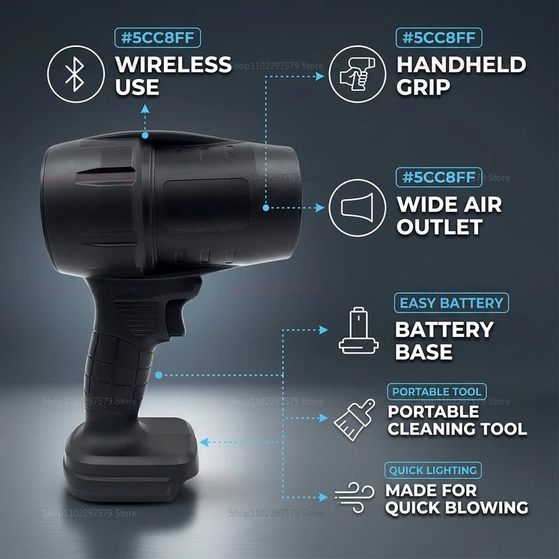 Cordless Handheld Turbo Blower