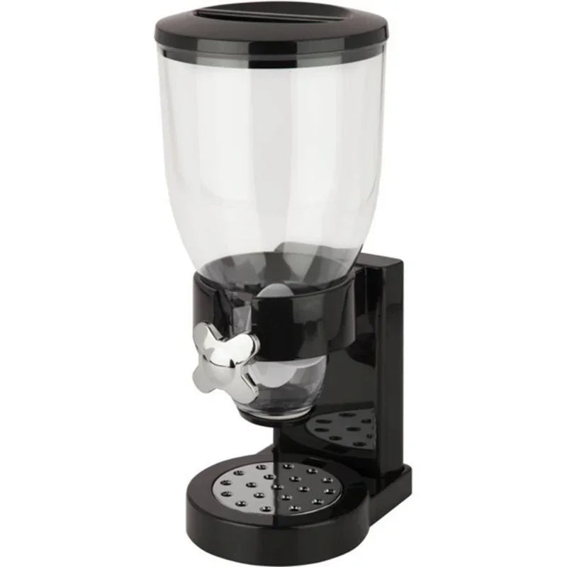 Dual-Control Dry Food Dispenser with Airtight Seal
