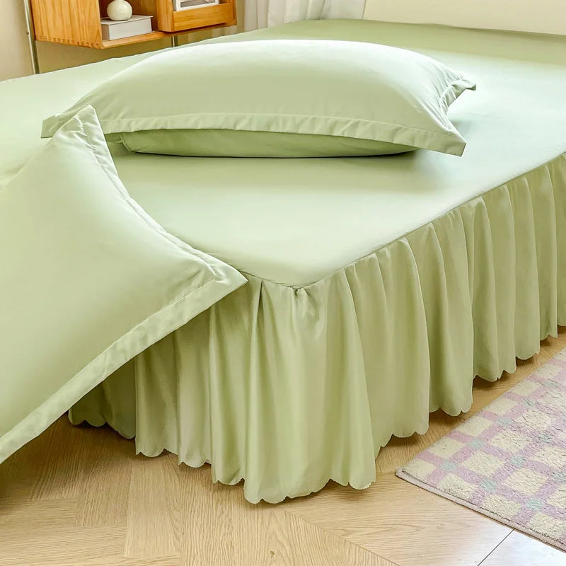 Microfiber Bed Skirt with 35cm Drop
