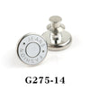 No-Sew Adjustable Jeans Button Pins for Waist Tightening and Decoration