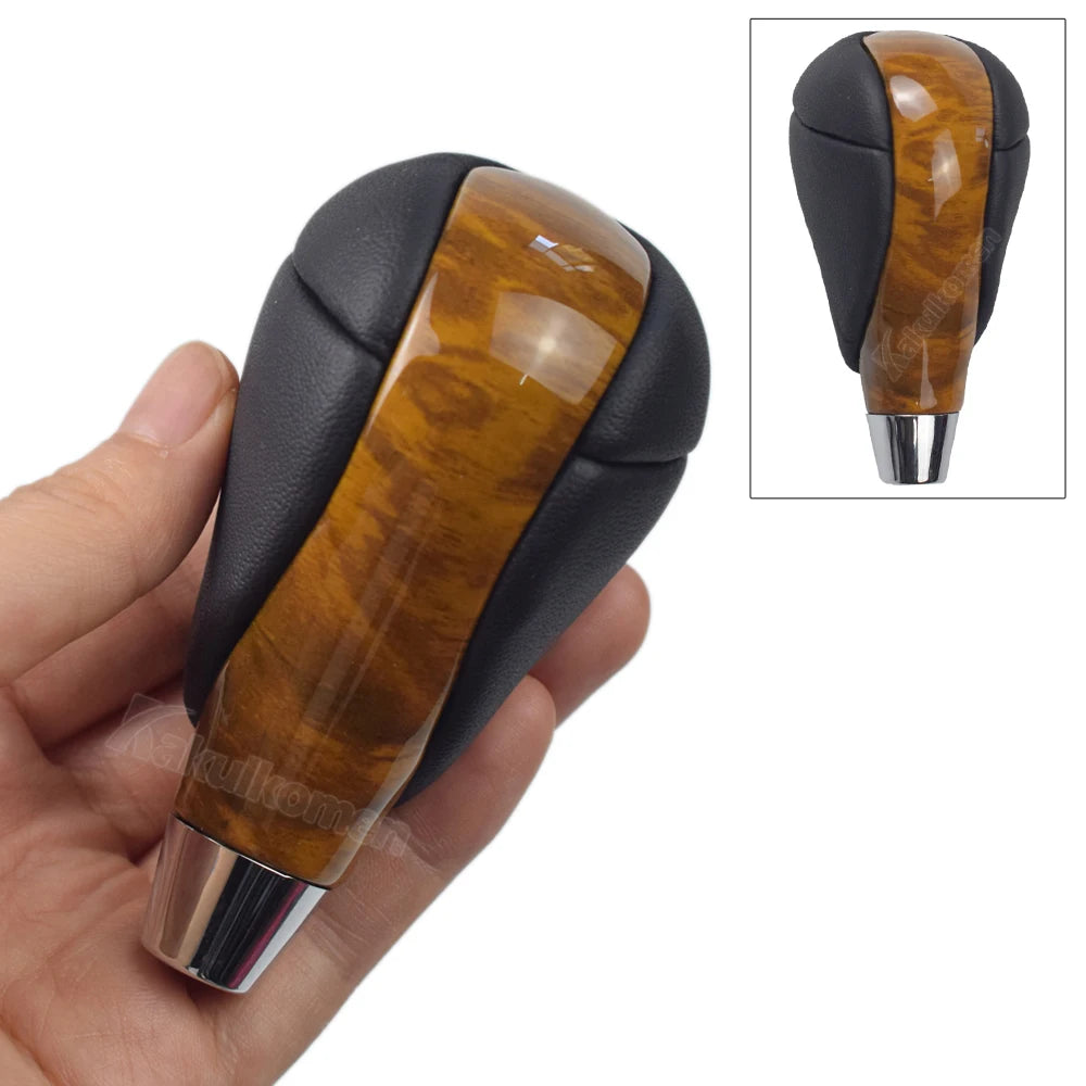 Premium Leather & ABS Automatic Gear Shift Knob