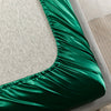 Luxury Satin Bedding Set with Fitted Sheet and Pillowcases