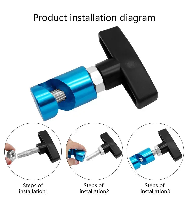 Anti-Slip Car Hood Support Rod Clip