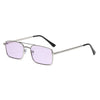 Vintage Double-Bridge Square Sunglasses