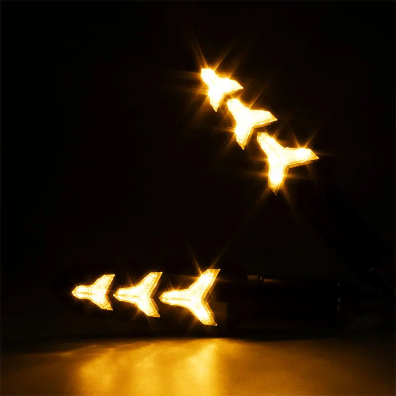 Sequential LED Motorcycle Turn Signal Lights