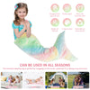 Glow-in-the-Dark Mermaid Tail Blanket