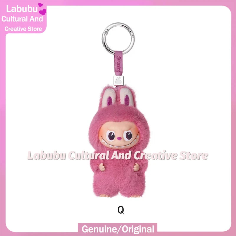 Labubu The Monsters Vinyl Face Plush Doll Pendant Keychain