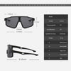 Gafas de Sol para Ciclismo con Montura Grande y Protección UV400