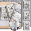 Set von Fotostor-Büchern zur Ersparnis mit Darstellungen wie 5K, 10K und 25K in floralem Design.