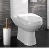 Bamboo Bathroom Organizer Set with Soap Dispenser