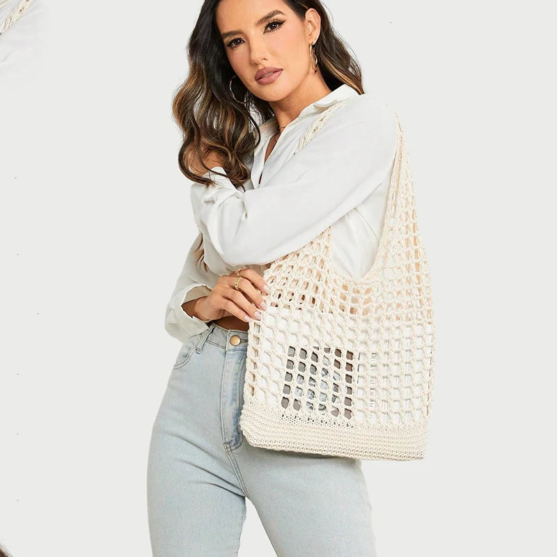 Bohemian Häkel-Tasche für den Sommer
