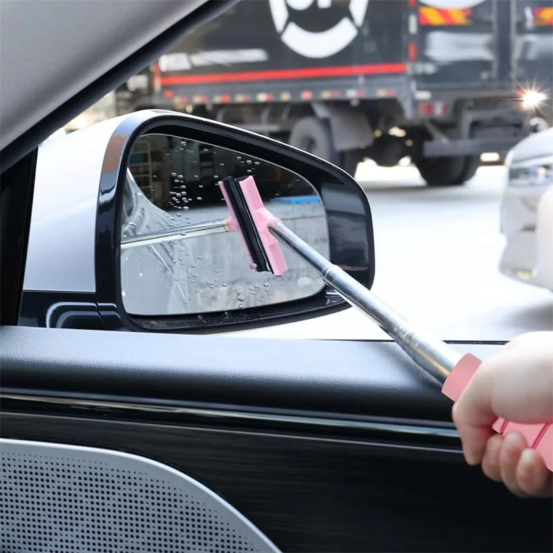 Retractable Car Rearview Mirror Wiper