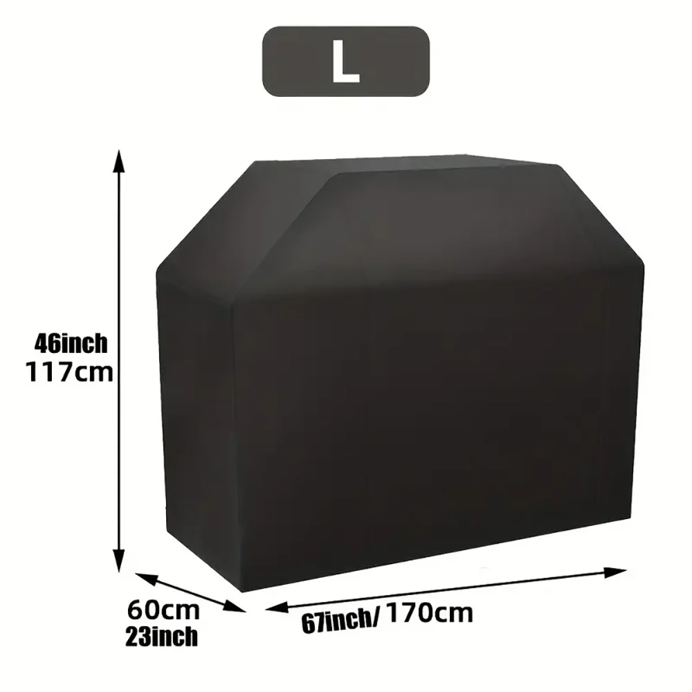 Heavy-Duty Waterproof BBQ Grill Cover for Outdoor Use