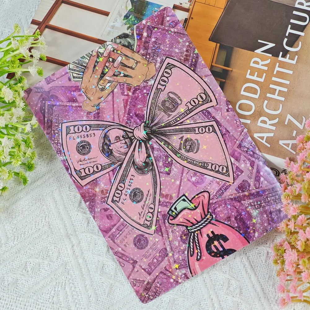 Cartoon Bow Design Insert Cards for Transparent Tablet Cases