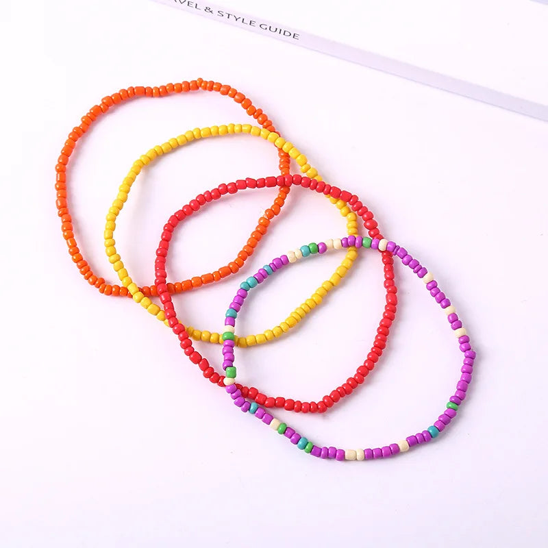 Bohemian Beaded Bracelet Set