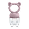 Silicone Baby Fruit Feeder with Protective Cover