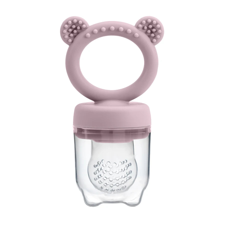 Silicone Baby Fruit Feeder with Protective Cover